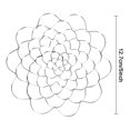 thumbnail image 2 of Soporte para arreglos florales, herramienta redonda de Metal con diseño de rana y flores para fijación de plantas (5 pulgadas), 2 of 8