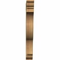 thumbnail image 2 of Ekena Millwork 4"W x 26"D x 34"H Funston Traditional Rough Sawn Bracket, Western Red Cedar, 2 of 13