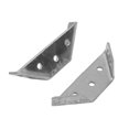 thumbnail image 5 of 4pc Stainless Steel Angle Corner Brackets Protector Right Angle Corner Stands Electroplating Process For Furnitur Connections, 5 of 9