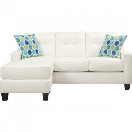 Ashley Furniture Aldie Nuvella Sofa Chaise In White 6870418 Ashley Furniture Aldie Nuvella Sofa Chaise In White 6870418