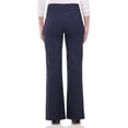 thumbnail image 3 of Rekkuna Women's Pull-On Wide Leg Super Stretch Comfort Pant with Pockets (Small, Navy), 3 of 6