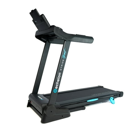 Echelon - Stride 10 Sport Manual Incline Treadmill with Cushioned Deck - Black