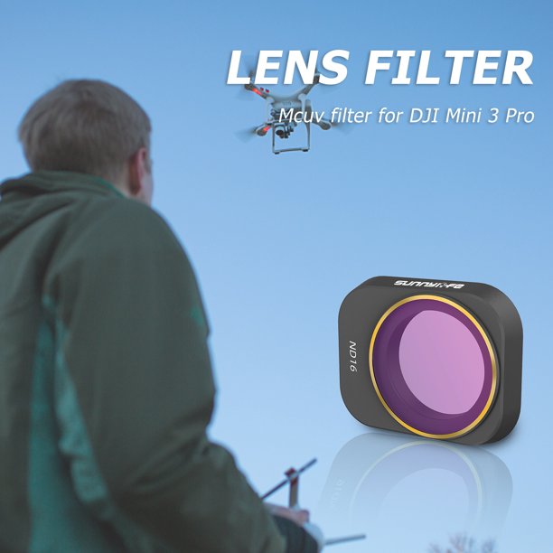Para DJI Mini 3Pro Lente de cámara de vidrio óptico impermeable Filtros ND (ND16) Ehuebsd Para estrenar