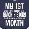 thumbnail image 4 of Inktastic 1st Black History Month Boys or Girls Baby Bib, 4 of 4