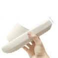 thumbnail image 6 of Cloud Slippers Ultra Comfy Thick Cushioned Sole Unisex Indoor House Bathroom Bedroom Sleepwear Sandals, 6 of 13