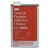 3M 08984 General Purpose Adhesive Remover & Cleaner, Quart, 6-Pack