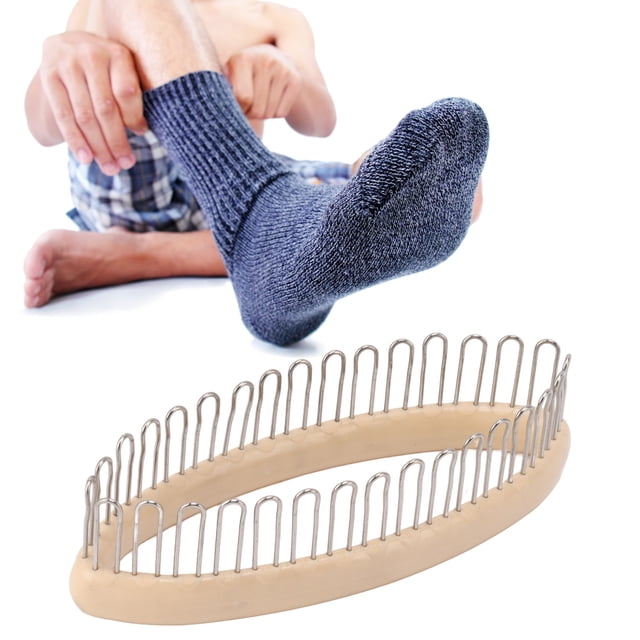 Kit De Telar De Calcetines, Telar Multiusos De Madera De Haya De Larga Duración Para Enseñanza De Bricolaje