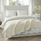 Home Essence Marino Oversized Quilted Throw with Scalloped Edges ...