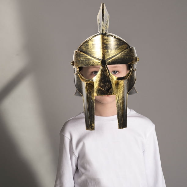 Casque de Romain doré pour enfant - 54 cm par 11,90