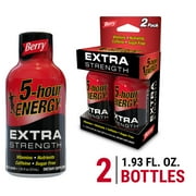 5-hour ENERGY Shot, Extra Strength, Berry, 2 Count