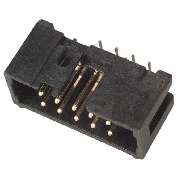 Pack of 4 N2510-5002-RB CONN Header R/A 10POS 2.54MM :RoHS