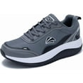thumbnail image 4 of GOOBON Men's Shoes Walking Arch Support Orthotic Sneakers Plantar Fasciitis Wide Tennis Shoes for Heel and Foot Pain Relief, 4 of 7