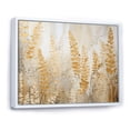 thumbnail image 2 of Designart "Tranquil Retreat Amongst The Gold Ferns II" Ferns Floater Framed Canvas Wall Art, 2 of 5