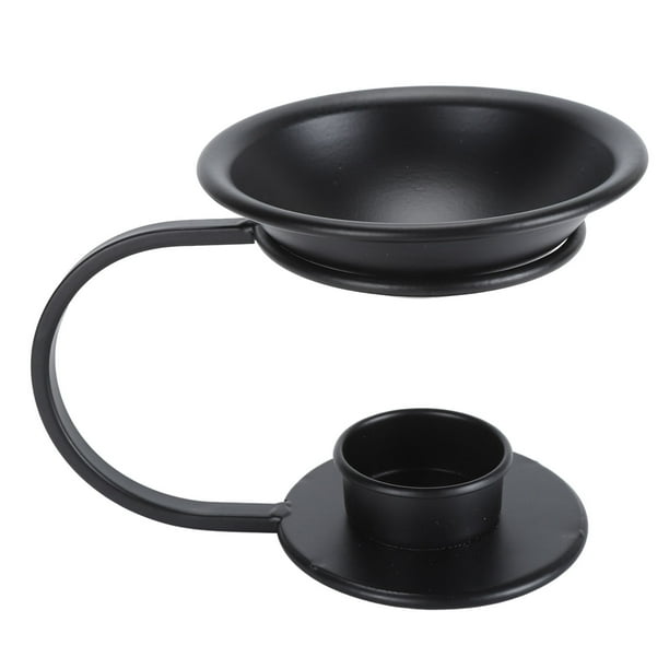 Portavelas Para Derretir Cera, Soporte Portátil, Calentador De Aceite Esencial De Combustión En Seco, Conducción De Calor Rápida, Decorativo Para Sala De Estar Para Meditación