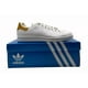 thumbnail image 1 of Adi-das Stan Smith Mens Sz 8 Casual Retro Shoe White Gold Curry Sneaker Trainer, 1 of 6
