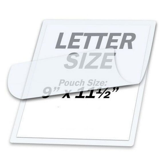 LP03LTR - TruLam Thermal Laminating Pouches 3 Mil 9 in x 11-1/2 in (Letter Size) - 100/Box