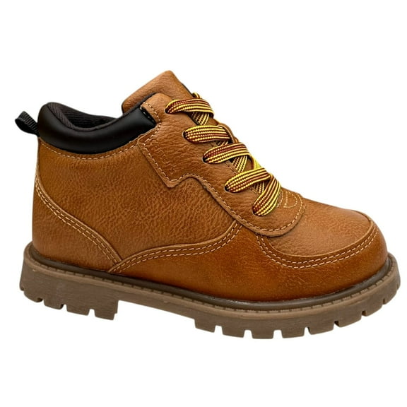 Carter's Toddler Boys Boston Fashion Ankle Boot Size 10 Brown-Tan Slip-on Style