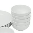 18 Pieces Dinner Plates & Bowls Set Home Kitchen Dinnerware Service for
