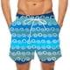 thumbnail image 1 of Pantalones Cortos Para Hombre Cintura Elástica Casual Pantalones de Playa Con Estampado 3D A Rayas Colorblock Odeerbi ODB165301, 1 of 4