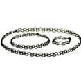 thumbnail image 5 of ZHAOCHENG Conjunto de gargantilla elástica de moda con anillo, pulsera y collar en negro, 5 of 5
