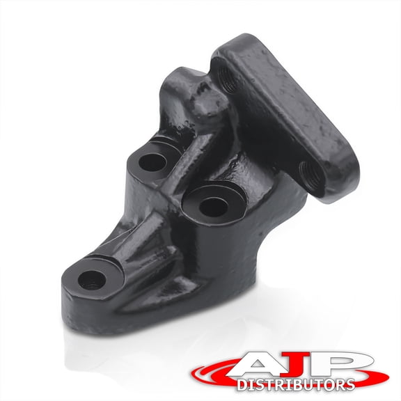 For 1996-2000 Honda Civic / 1993-1997 Del Sol / 1994-2001 Acura Integra GS-R B-Series Engine Swap 2-Bolt Post Mount (Black) - 95 98 99 00 01