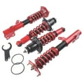 thumbnail image 6 of Mustrod Set of 4 Coilover Suspension Kit for Toyota Corolla E120 / E130, Matrix E130 2003-2008 Adjustable Height Red, 6 of 12
