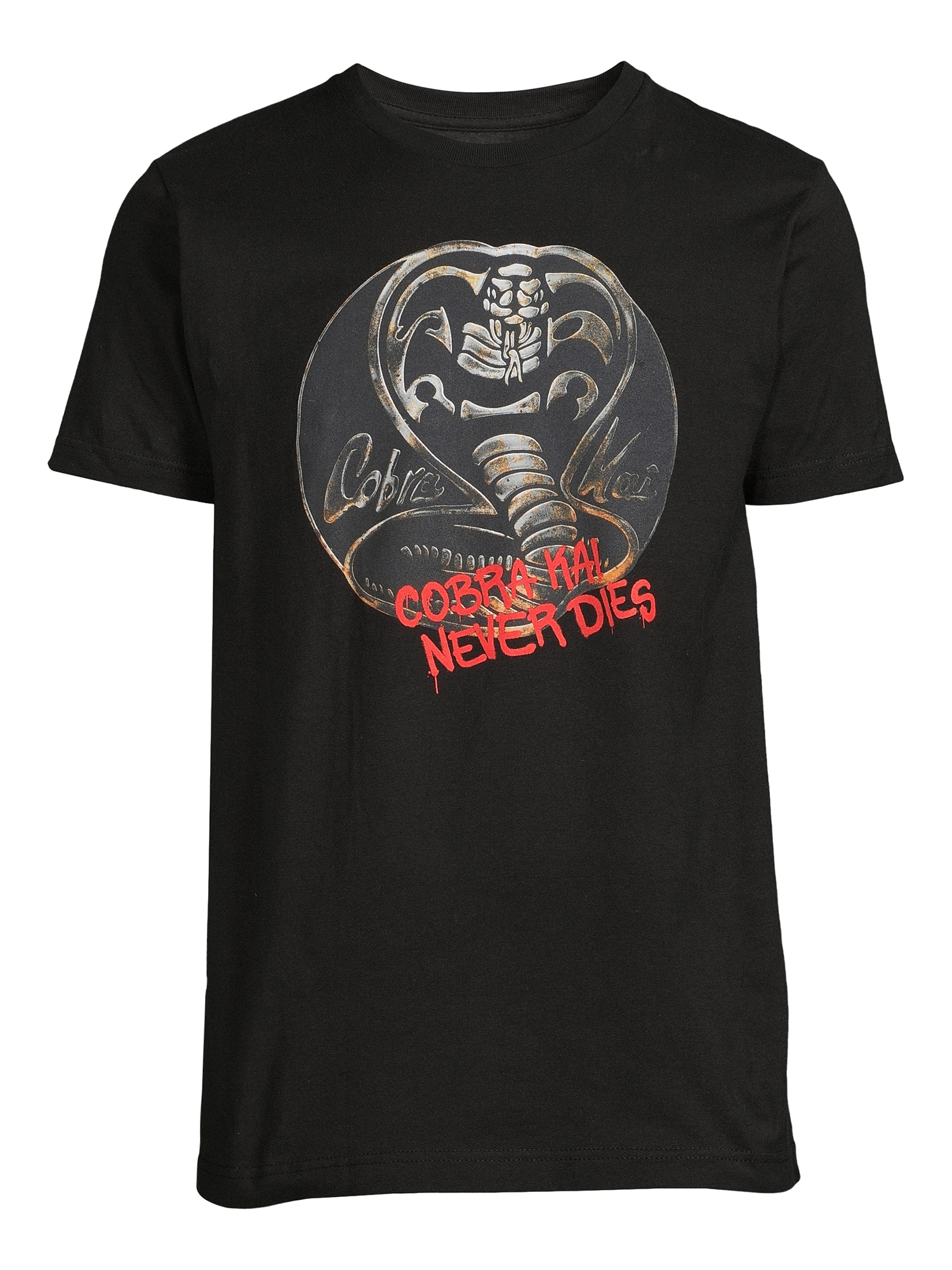 Cobra Kai Men's Cobra Kai Never Dies Short Sleeve T-Shirt, Sizes S-3XL - image 5 of 5