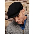 thumbnail image 5 of Mucros Weavers Men's 100% Wool Tweed Flat Kerry Flat Cap Made in Ireland, 5 of 8