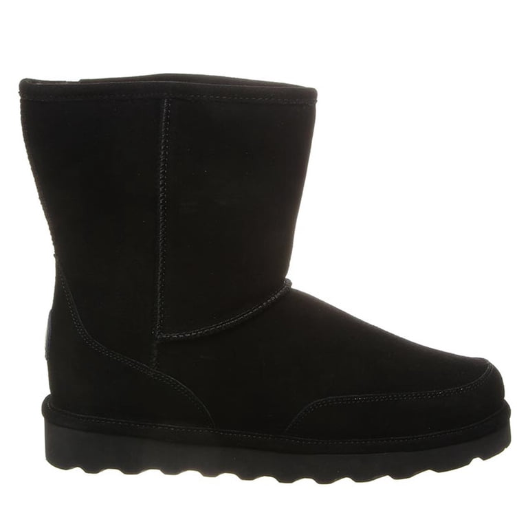 Bearpaw Mens Dominic Boots Suede Waterproof Sheepskin Insole Black Size 9 Bearpaw Unisex Black Suede/Sheepskin Boots-Size 9/10 | eBay main image 4