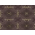 thumbnail image 1 of Ahgly Company Indoor Rectangle Patterned Old Burgundy Brown Area Rugs, 6' x 9', 1 of 6