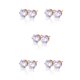 thumbnail image 2 of Minnieouse Pendientes hipoalergénicos de cristal con diamantes de imitación para mujer y niña para fiesta Type5 NO5 Minnieouse CBP076225, 2 of 5