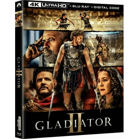 Gladiator II (4K Ultra HD + Blu-ray + Digital Copy)