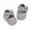 Gray, variant on Xinhuaya Baby Bow Sneakers Soft Soled Toddler Bow Prewalkers Soft Moccs First Walker Shoes