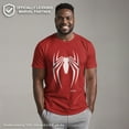 thumbnail image 2 of Men's Marvel Gamerverse Spider-Man Logo  Graphic Tee Red Medium, 2 of 9