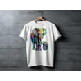 thumbnail image 5 of Elephant Lover T-Shirt, Elephant T-Shirt, Animal Lover Tee, Wildlife Shirt, Animal T-Shirt, Elephant Shirt Colorful Elephant Tshirt Gift, 5 of 10