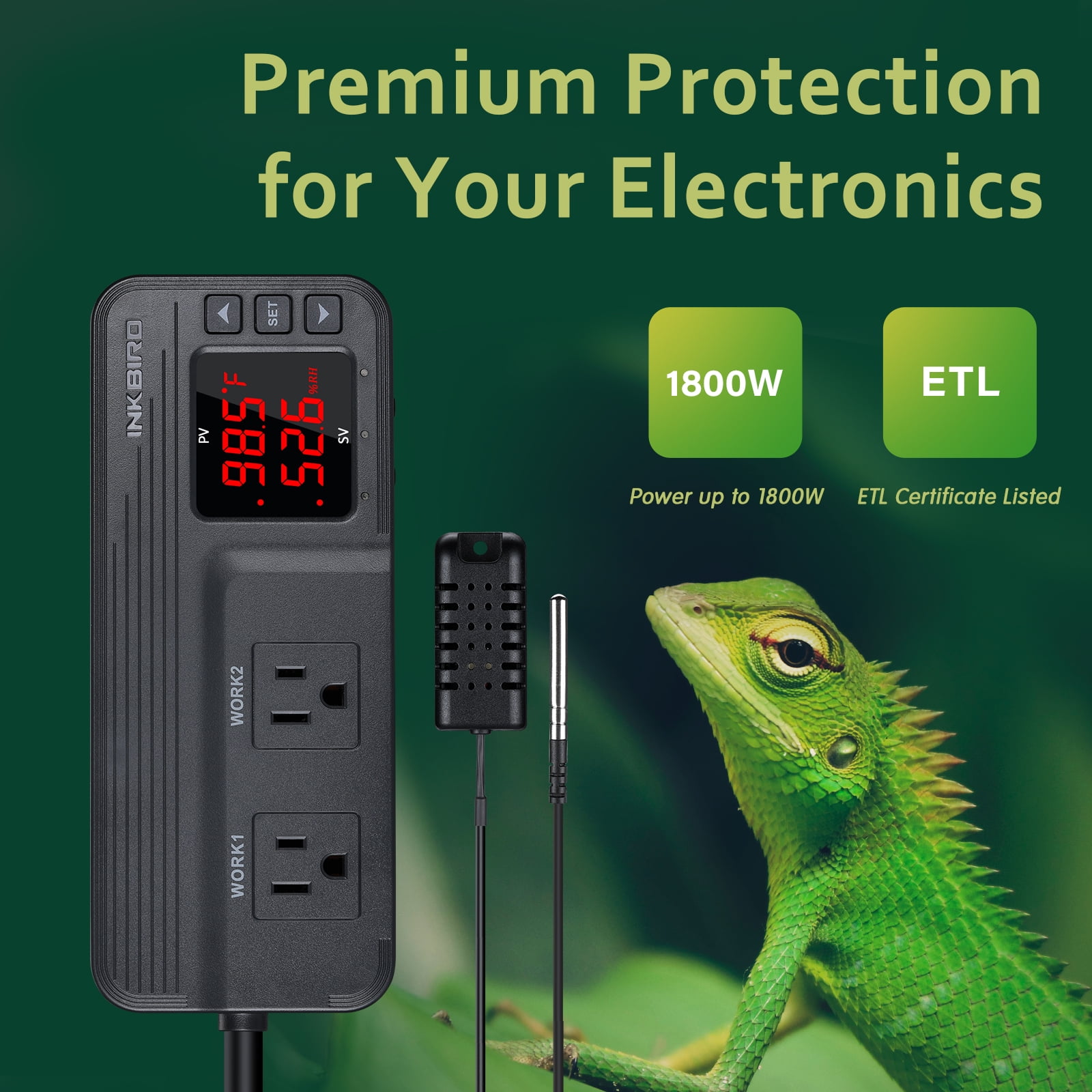 Inkbird ITC-608T Thermoplastic Temperature Controller Thermostat