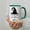 Dark Green, variant on White Ceramic Colored Mug-Witch's Brew Mocha (Blue, 15 oz)