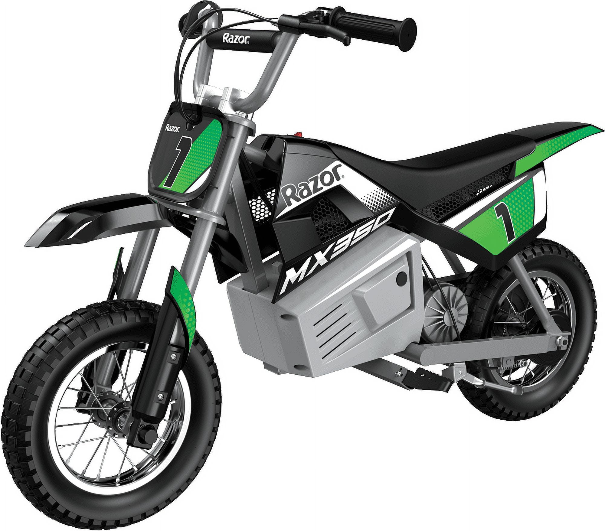 Razor Dirt Rocket MX350 - Black with Decals Included, 24V Electric-Powered Dirt  Bike for Kids 13+ 