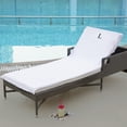 thumbnail image 2 of Impressions Monogrammed Cotton Lounge Chair Cover, L, 2 of 9