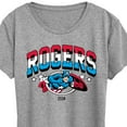 thumbnail image 3 of Marvel Captain America - Rogers - Women's Short Sleeve Graphic T-Shirt, 3 of 5