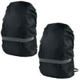 thumbnail image 3 of Miangastore 2Pcs Waterproof Backpack Rain Covers Reflective Stripe Backpack Covers (XL), 3 of 8
