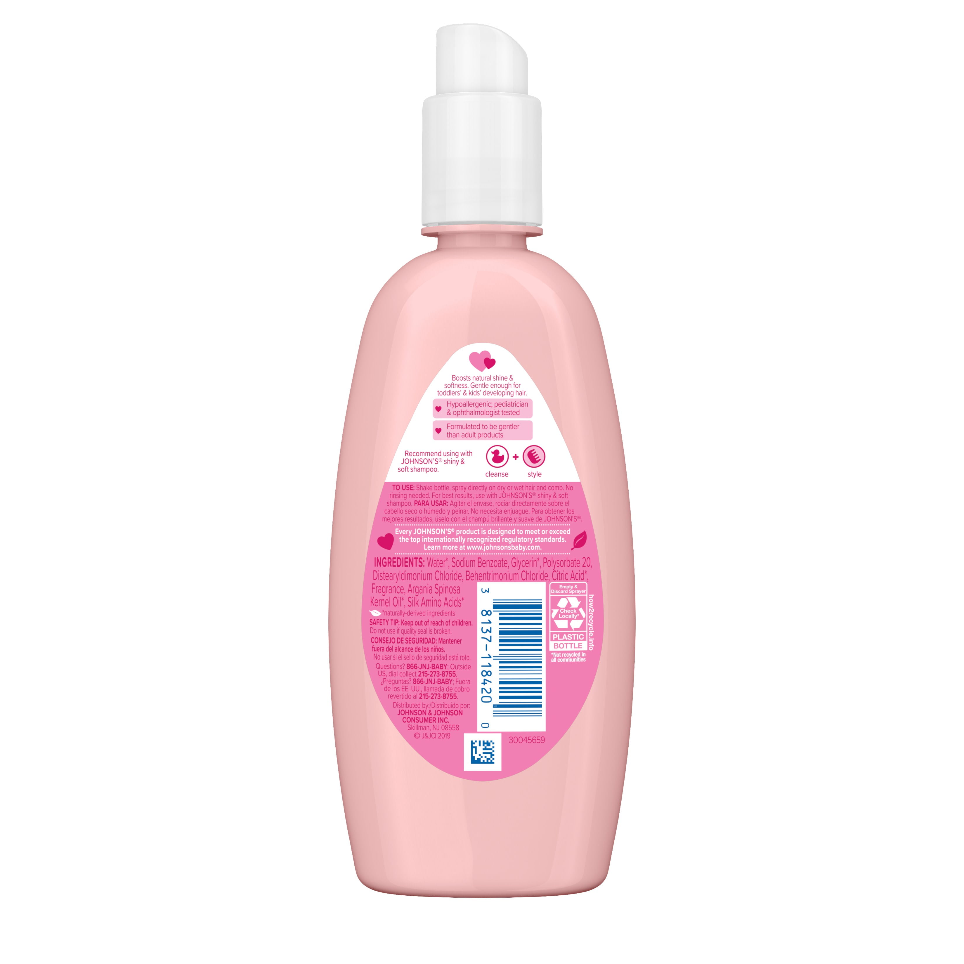 johnson's shiny and soft shampoo