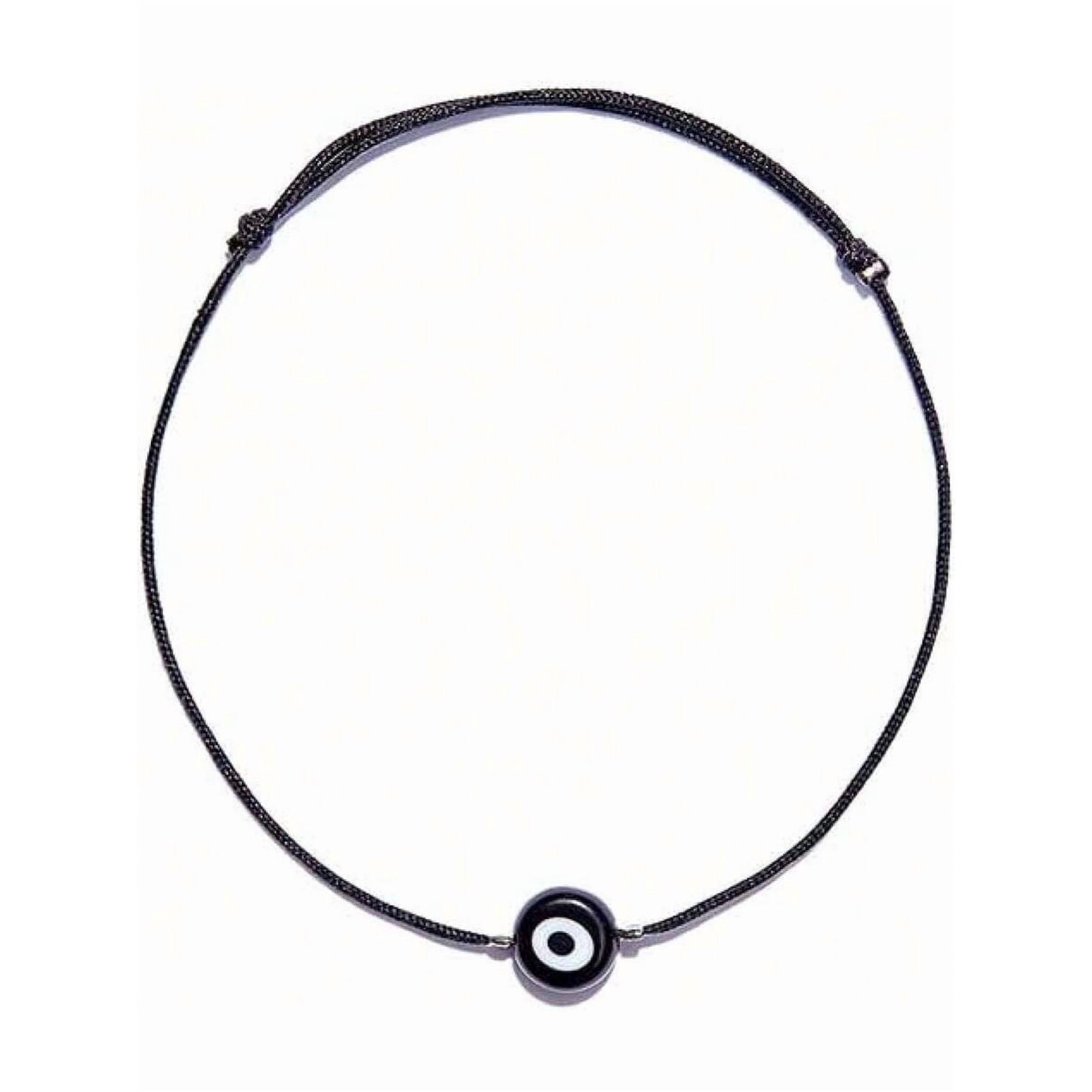 Black Cord Evil Eye Protection Bracelet Adjustable