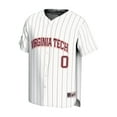thumbnail image 2 of Youth GameDay Greats #0 White Virginia Tech Hokies Lightweight Baseball Fashion Jersey, 2 of 4
