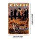 thumbnail image 2 of Placa de Metal Vintage de hierro Wdftyju banda de Kansas pintura Rectangular 20x30cm, 2 of 9