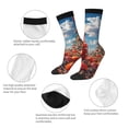 thumbnail image 3 of Logiee Tomato Field Bottle Print Adult Socks for Men & Women,Calf Socks, Ankle Socks,Boots Socks,Breathable Casual Sock,Unisex Crew Socks, 3 of 6