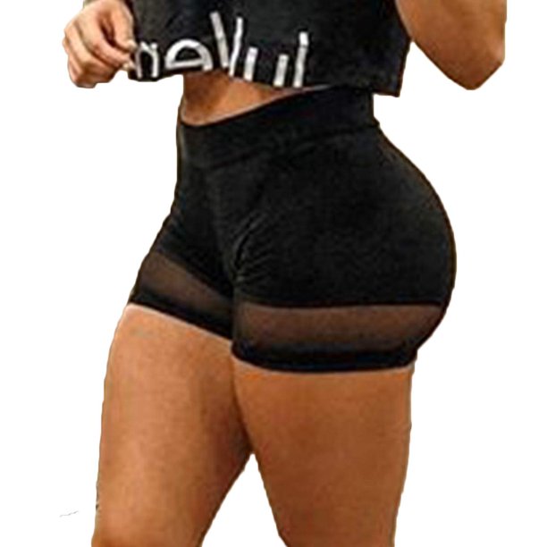 tummy control yoga shorts
