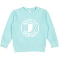 thumbnail image 2 of Inktastic Made in Indiana White Toddler Sweatshirt, 2 of 4