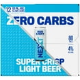 thumbnail image 6 of Bud Light NEXT Zero Carb American Lager Beer, 12 Pack, 12 fl oz Aluminum Cans, 4% ABV, 6 of 7