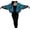 Lake Blue, variant on Monarch Butterfly Knit Cardigan,The Crochet MonarchButterfly Cardigan Sweater with Butterflies Wing, Butterfly Cardigan